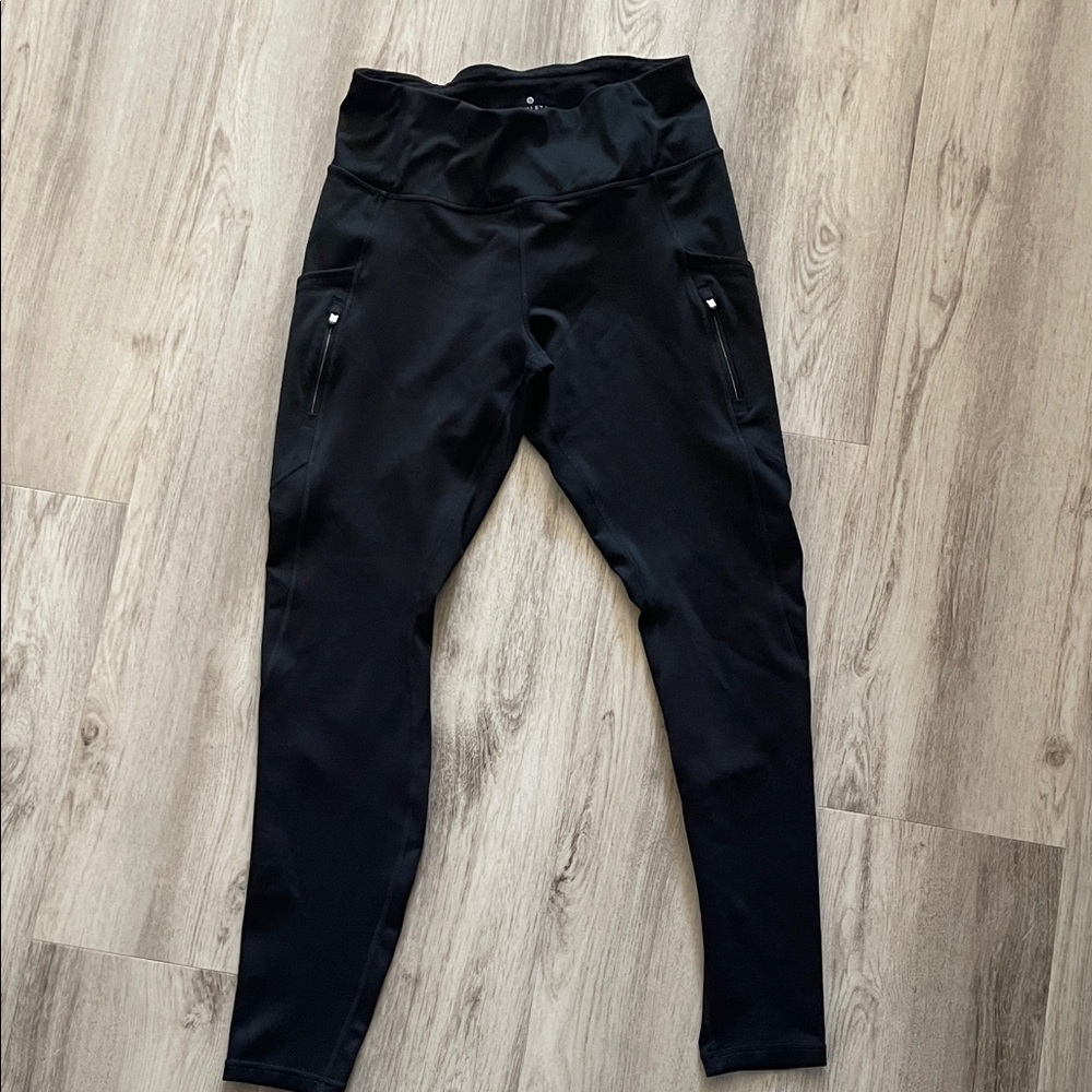 Athleta Women's Black High-Waist Leggings